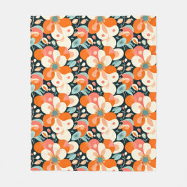 Manta Polar Floral Audaz 