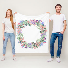 Manta Polar Floral Berries Wreath