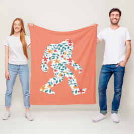 MANTA POLAR FLORAL BIGFOOT