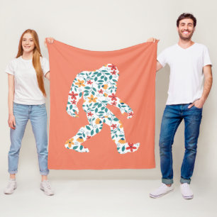 MANTA POLAR FLORAL BIGFOOT