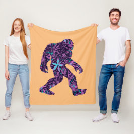 MANTA POLAR FLORAL BIGFOOT