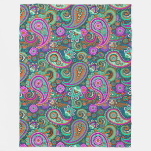 Manta Polar Floral Paisley sin fisuras patrón II + sus ideas