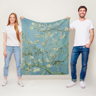 Manta Polar Florecimiento de Almond: Vincent Van Gogh