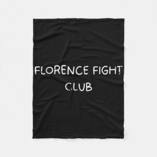 Manta Polar Florence Fight Club Tema Para Mma Y El Enamorado D