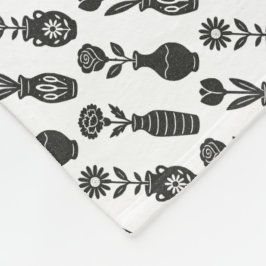 Manta Polar Floreros