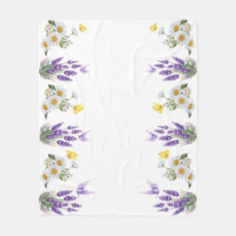 Manta Polar Flores