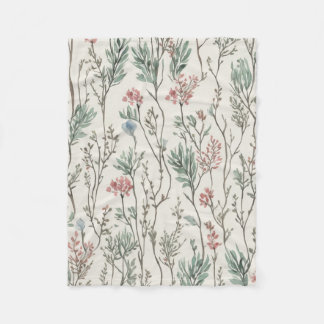 Manta Polar Flores acuáticas