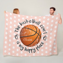 flores boho plumas cancha de baloncesto lugar feli