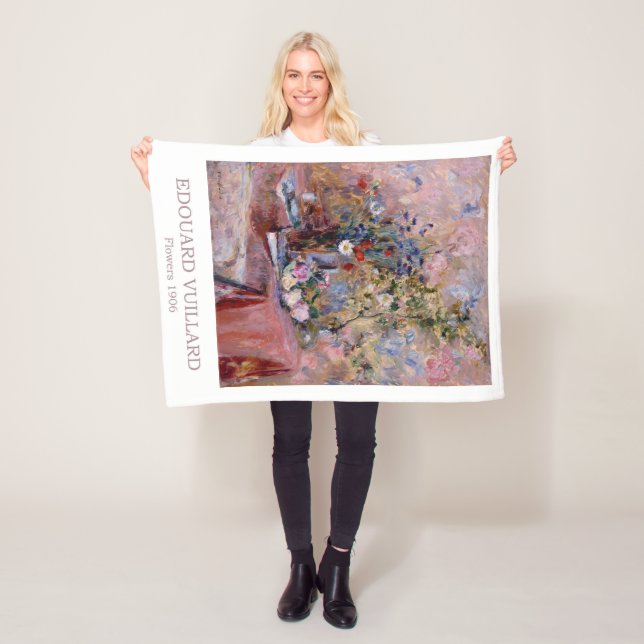 Manta Polar Flores de 1906 por Edouard Vuillard (In situ)