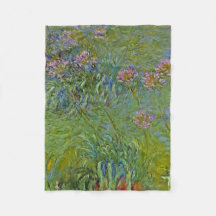 Flores de Agapanthus (por Claude Monet)