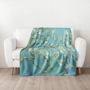 Manta Polar Flores de almendra   Vincent van Gogh