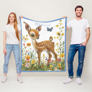 Manta Polar Flores de primavera de las abejas de alba avistada