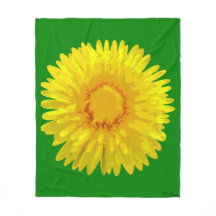 "Flores de sol" Diseño de una manta.