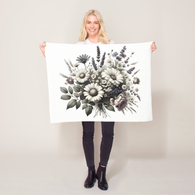 Manta Polar Flores del núcleo de la cabaña de cosecha (In situ)