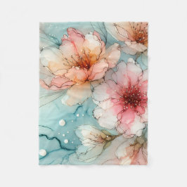 Manta Polar Flores en la sangre: un resumen del diseño de tint