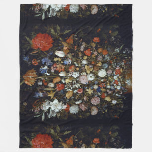 Manta Polar Flores en un barco de madera Jan Brueghel el ancia