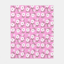 Manta Polar Flores felices