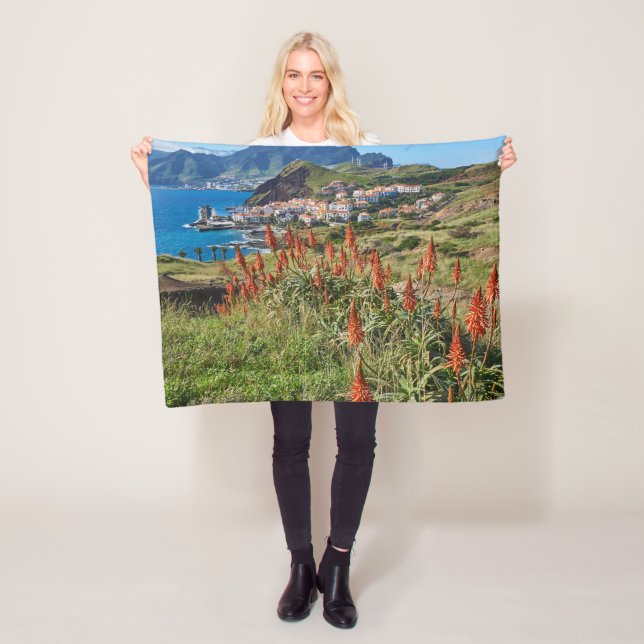 Manta Polar Flores | Isla Madeira Portugal (In situ)