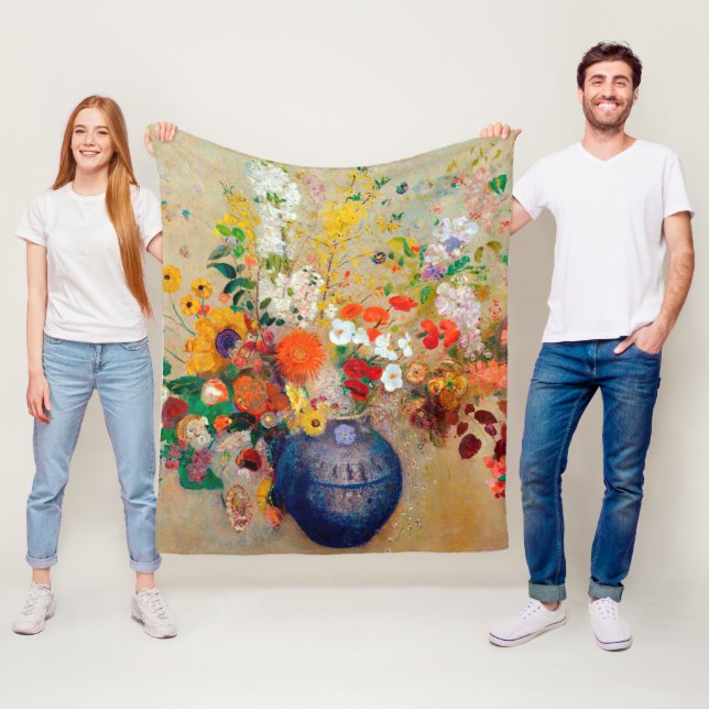 Manta Polar Flores, Redon (In situ)