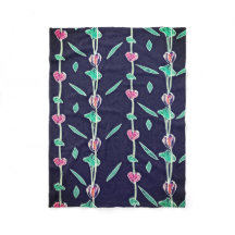 Flores rosadas y violetas