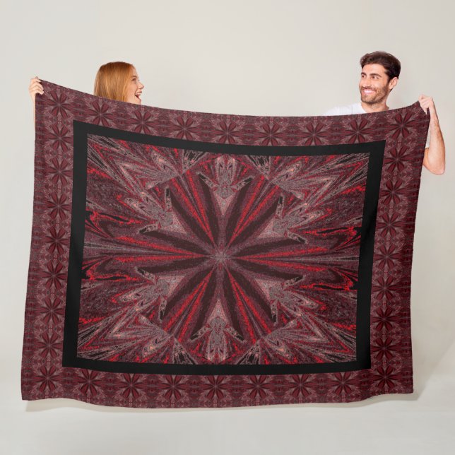 Manta Polar Flores salvajes 28 (In situ)