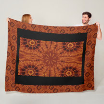 Flores salvajes de oro y negro 24