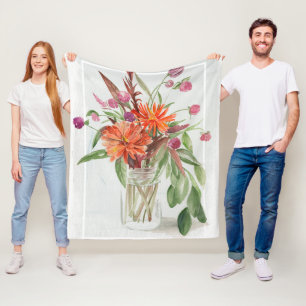 Manta Polar Flores salvajes de verano