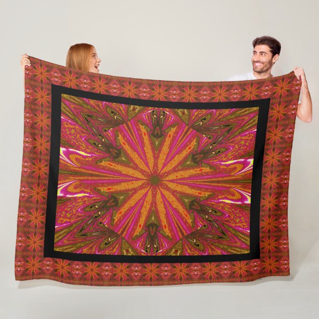 Manta Polar Flores silvestres 12 (In situ)