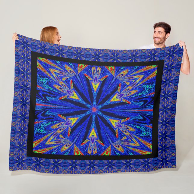 Manta Polar Flores silvestres 15 (In situ)