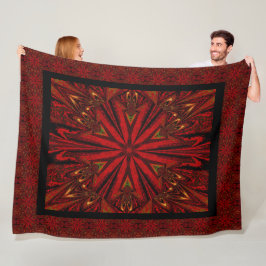 Manta Polar Flores silvestres 16