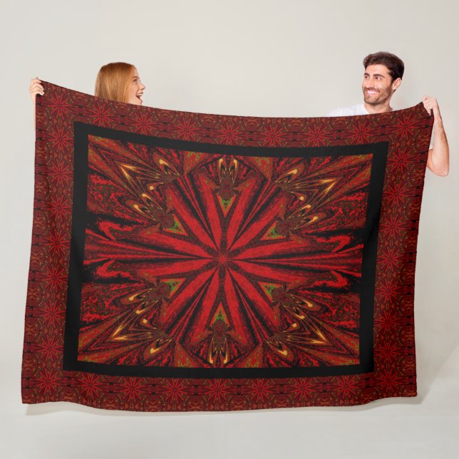 Manta Polar Flores silvestres 16 (In situ)