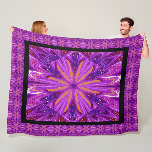 Manta Polar Flores silvestres 17 (In situ)