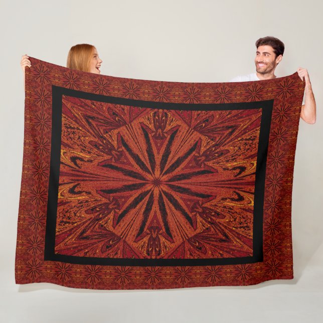 Manta Polar Flores silvestres 19 (In situ)