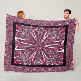 Manta Polar Flores silvestres 34