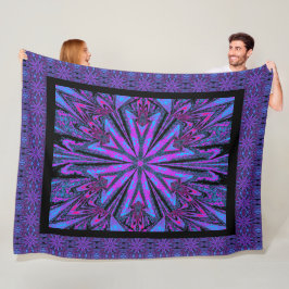 Manta Polar Flores silvestres 35