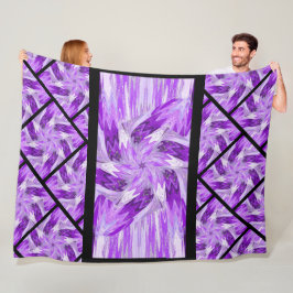 Manta Polar Flores silvestres en los Pasteles 6