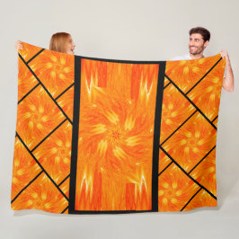 Manta Polar Flores silvestres en pasteles 11