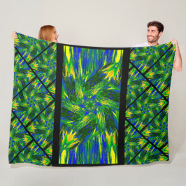 Manta Polar Flores silvestres en pasteles 13