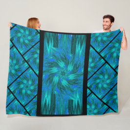 Manta Polar Flores silvestres en pasteles 8