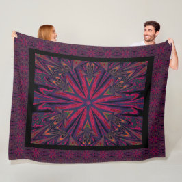 Manta Polar Flores silvestres silvestres 23