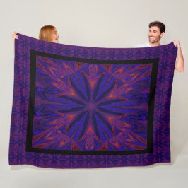 Manta Polar Flores silvestres silvestres 24