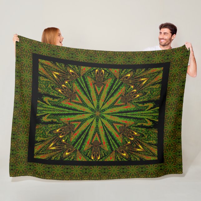 Manta Polar Flores silvestres silvestres 26 (In situ)