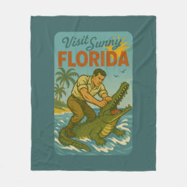 Manta Polar Florida Alligator Wrestling | Funny Retro Coastal