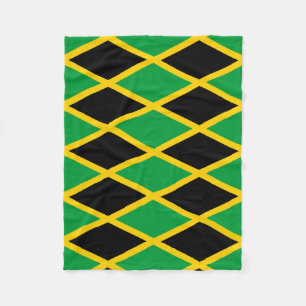 Manta Polar Flota de bandera jamaiquina Throw Blanket
