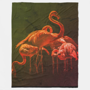 MANTA POLAR FLOTE DE FLAMINGOS