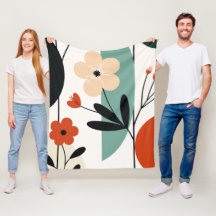 Flower abstract pattern