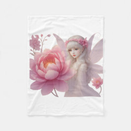 Manta Polar Flower Fairy Girl Ethereal Fantasy Art Design