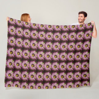 Manta Polar flower picture blanket