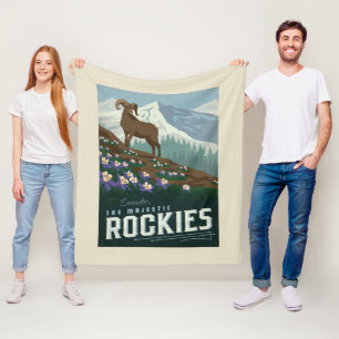 Manta Polar Flower Show de Macy Rockies