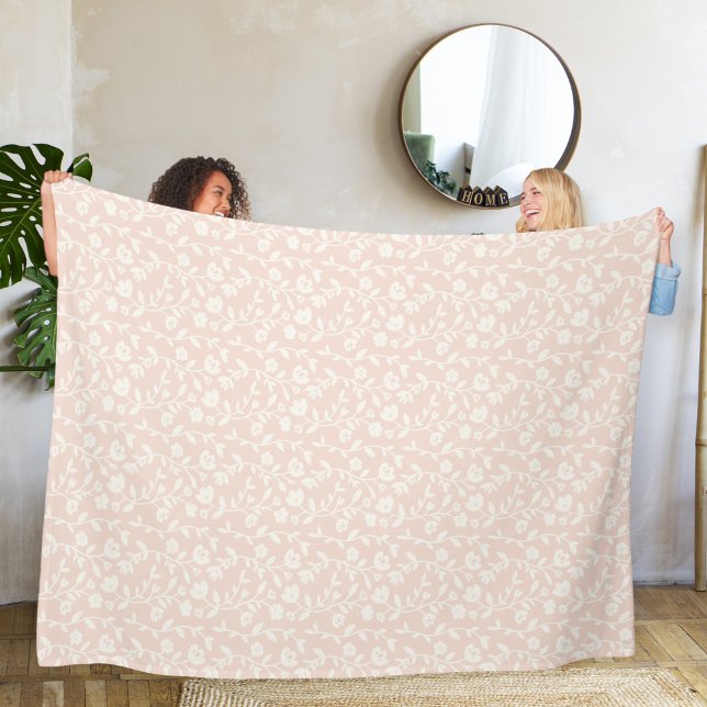 Manta Polar flowered bedding. (Subido por el creador)
